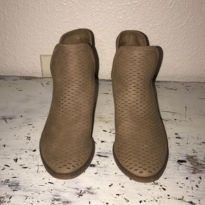 Tan Ankle Booties